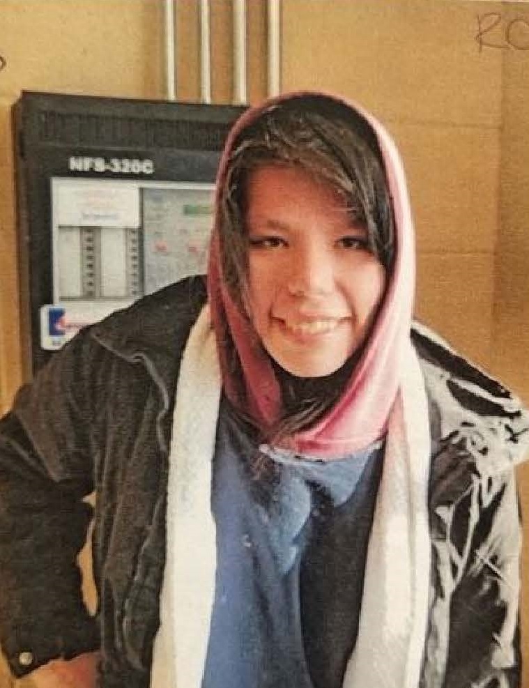 Jasmine Laboucan has been missing since August. Police say she may be headed to B.C.