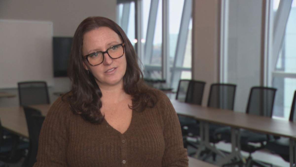 Jessica Shaw, an associate professor in the Faculty of Social Work at the University of Calgary.