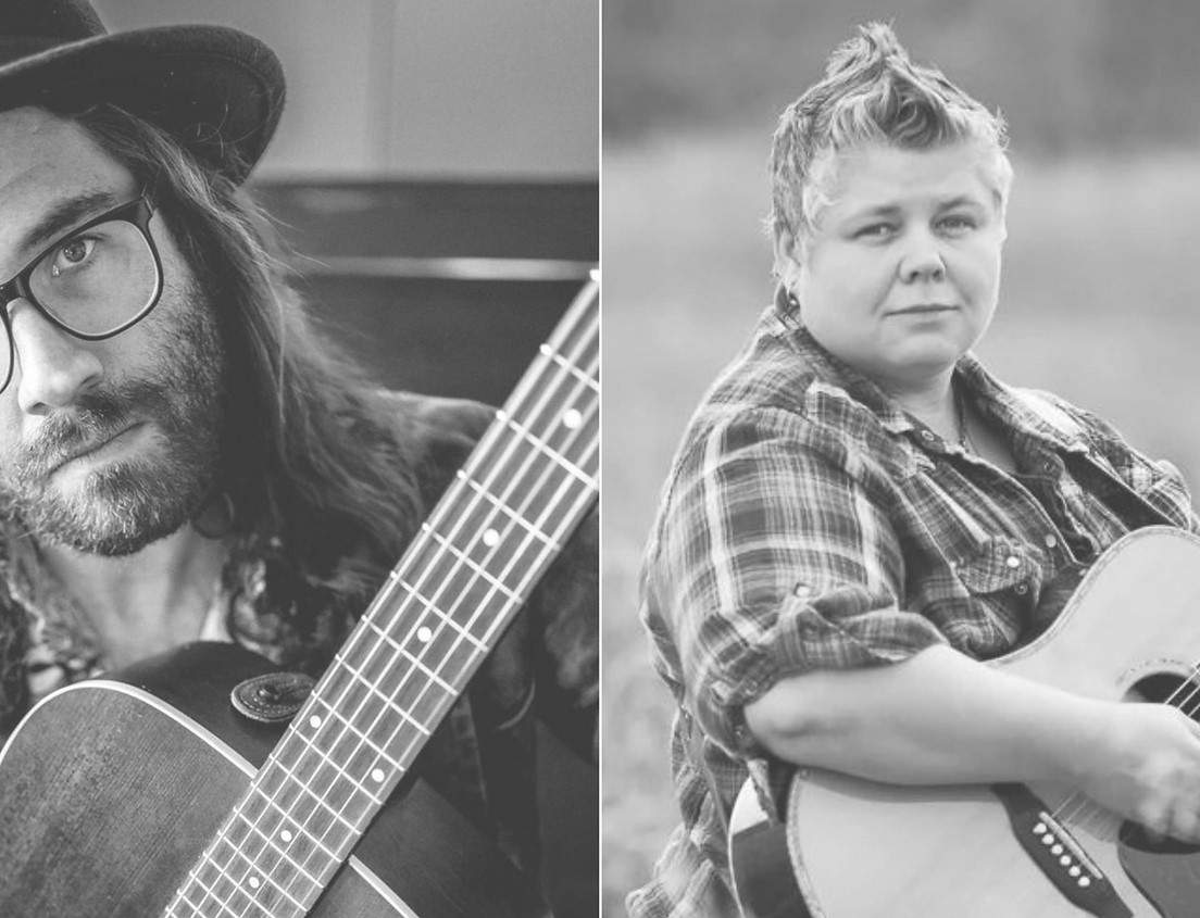 JOHN HEWITT & AMY BISHOP @ NEW MOON FOLK CLUB - image