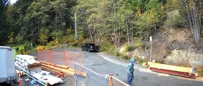 The last known sighting of Robert McKean as he set out on his walk Monday.