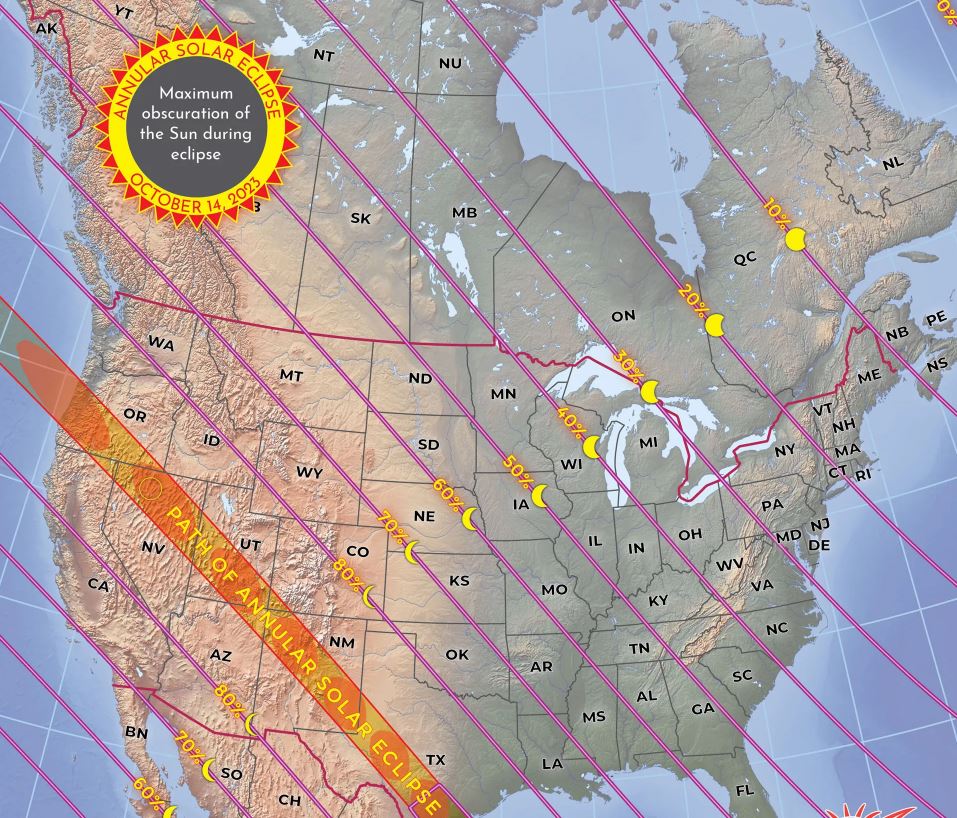 ‘Ring of fire’ Annular solar eclipse will be partially visible in Canada