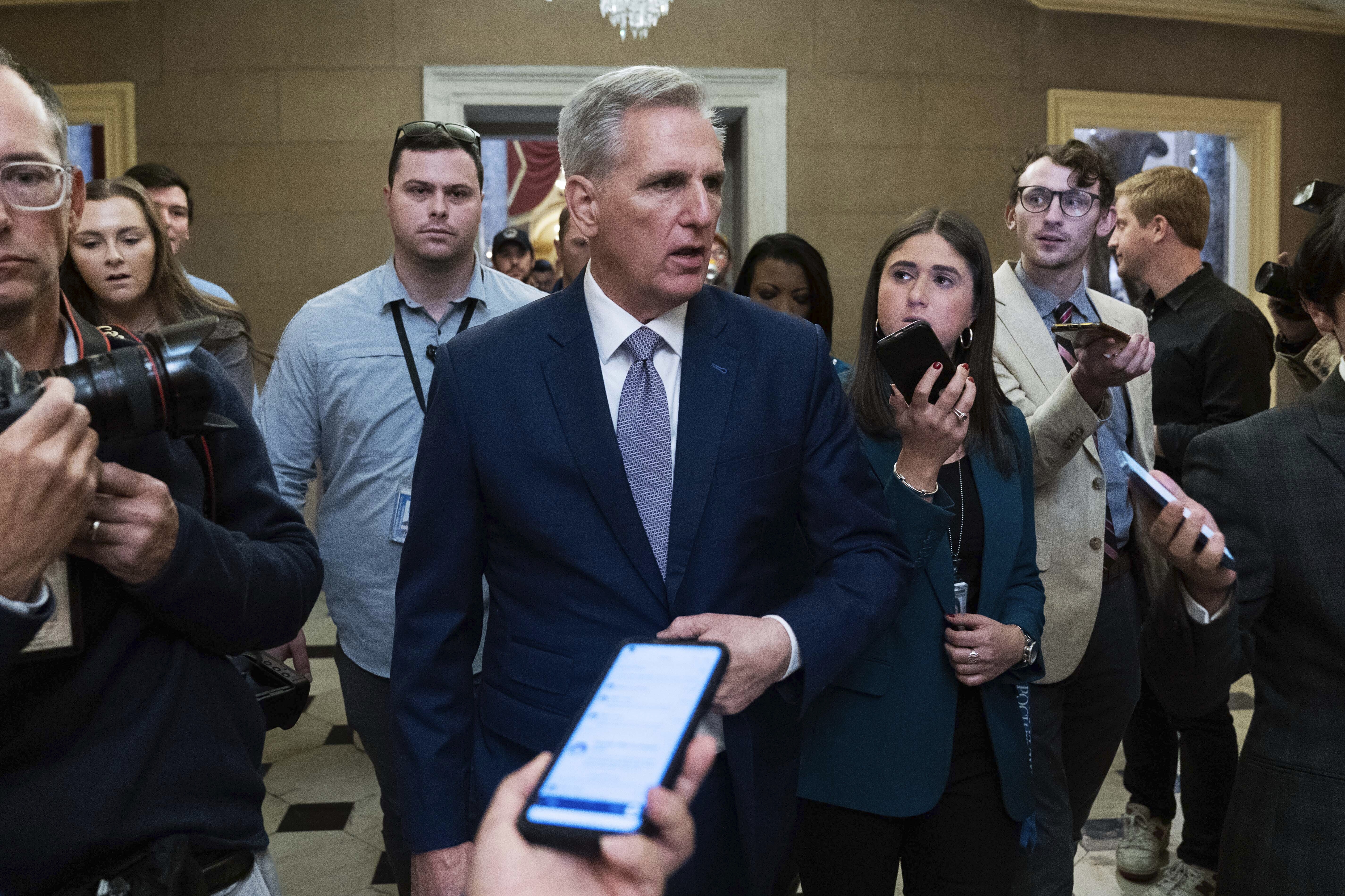 House speaker updates: McCarthy positions himself as de facto leader