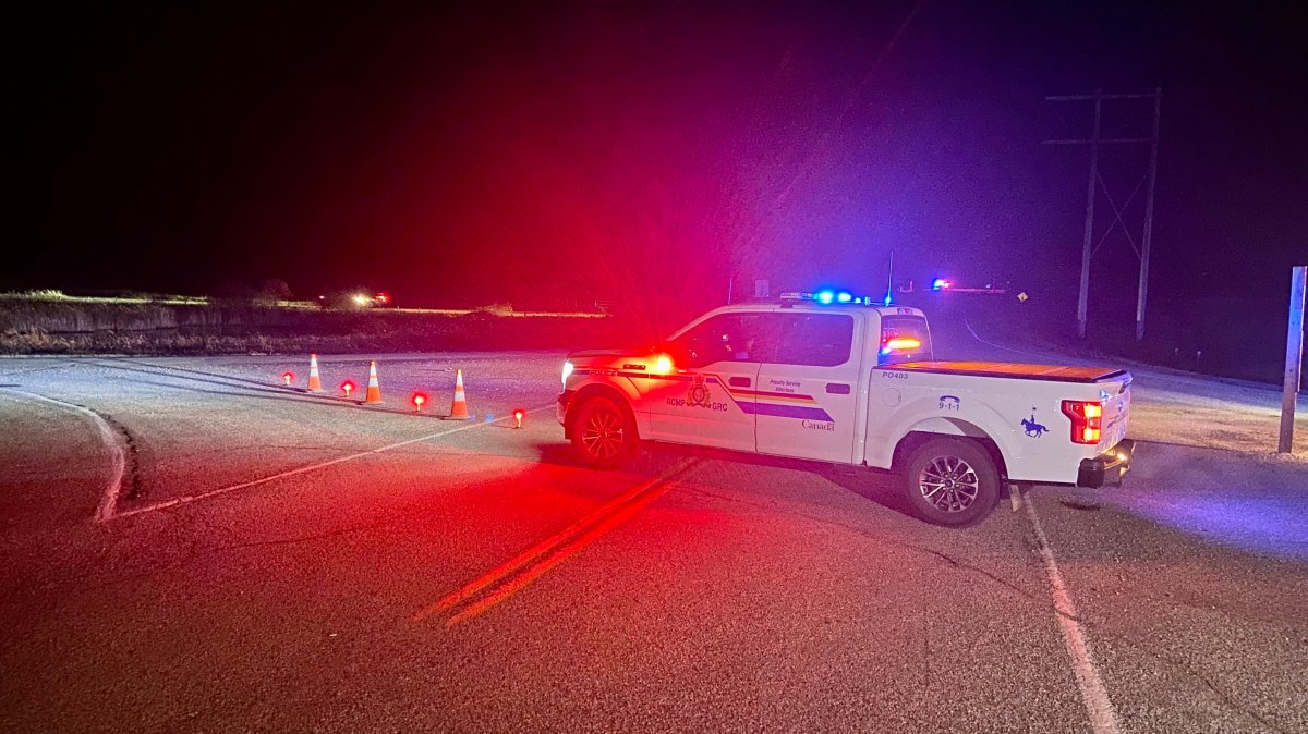 Around 7:30 p.m. Thursday Wetaskiwin RCMP said there was a heavy police presence on Highway two at Township Road 440.