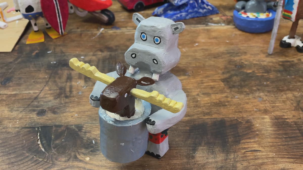 New Brunswick folk artist carves whimsical riddles in father’s memory - image