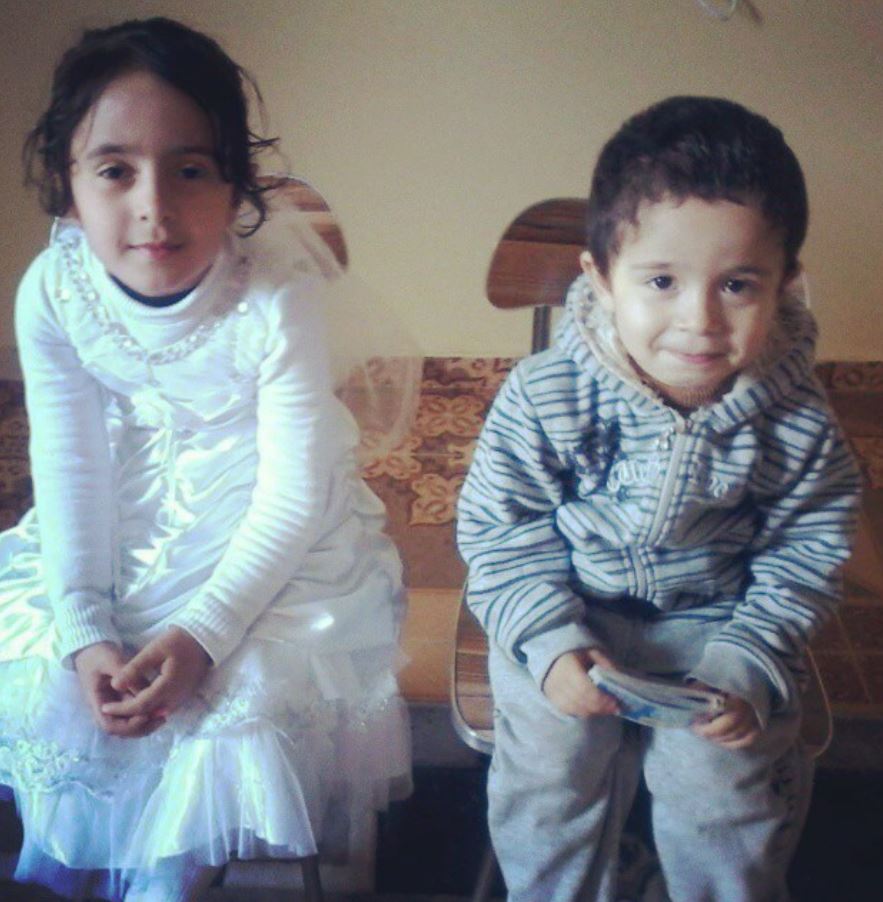 Mohammed Fayad's children are in Gaza and he has no idea if they are alive or not.