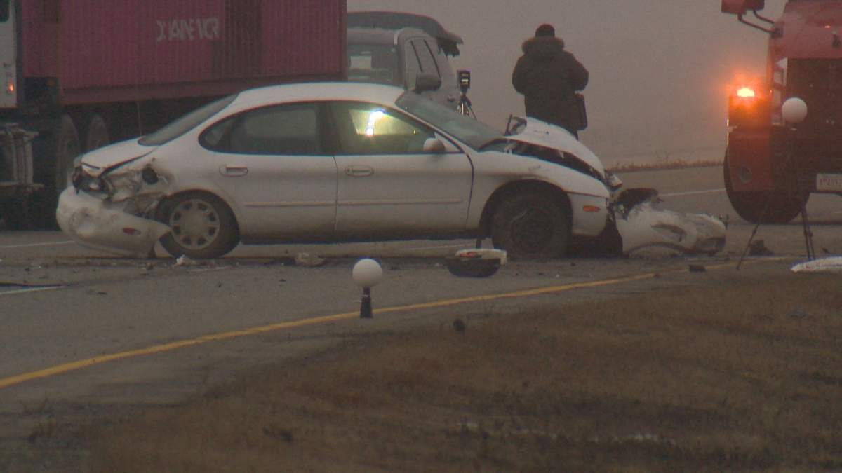 One adult male was pronounced dead after a collision on Ring Road on Nov. 2, 2022.