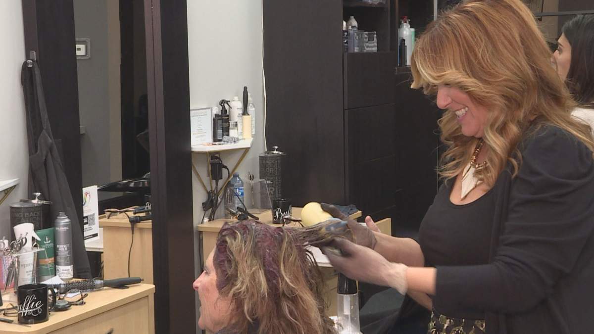 Buffie Cantafio says she’s seen a change in how clients book their appointments.