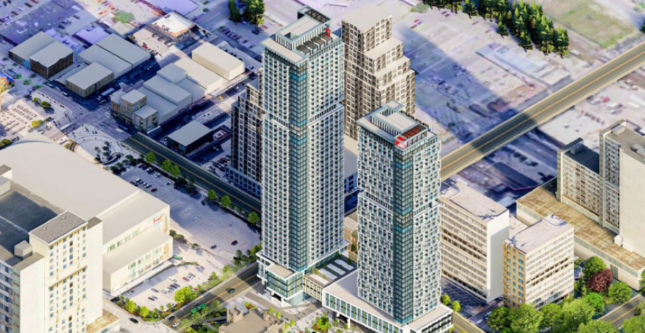 Rendering provided in the staff report