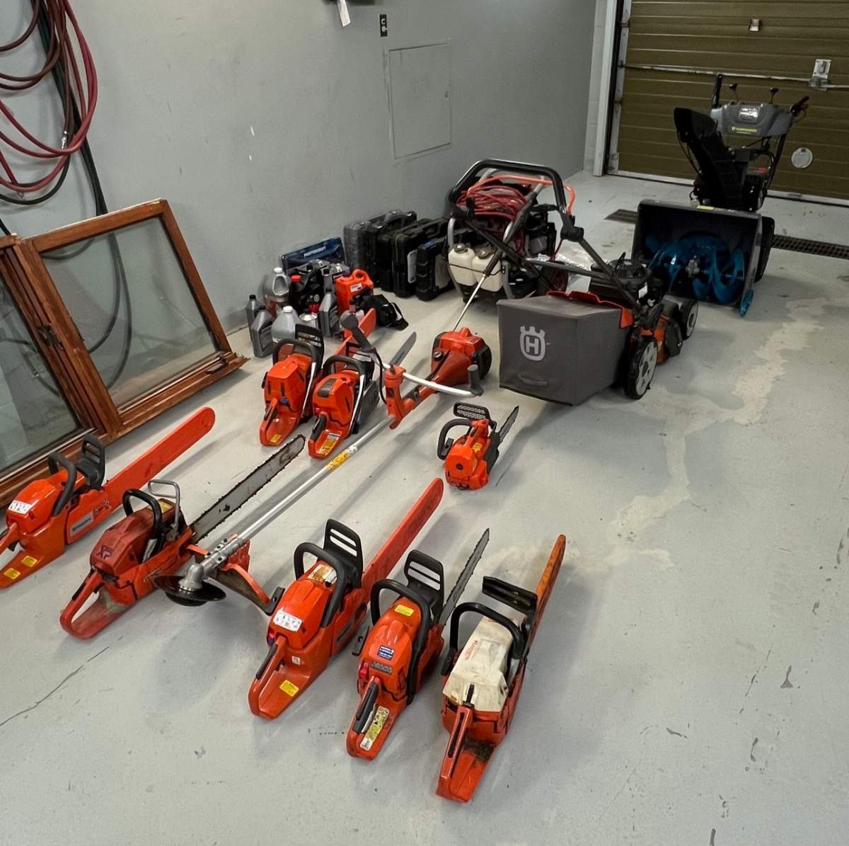 Seized items found by Dauphin RCMP.