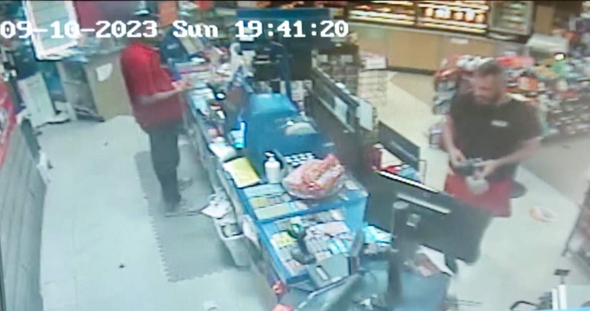 The first suspect attended the store on Sept. 10, 2023.
