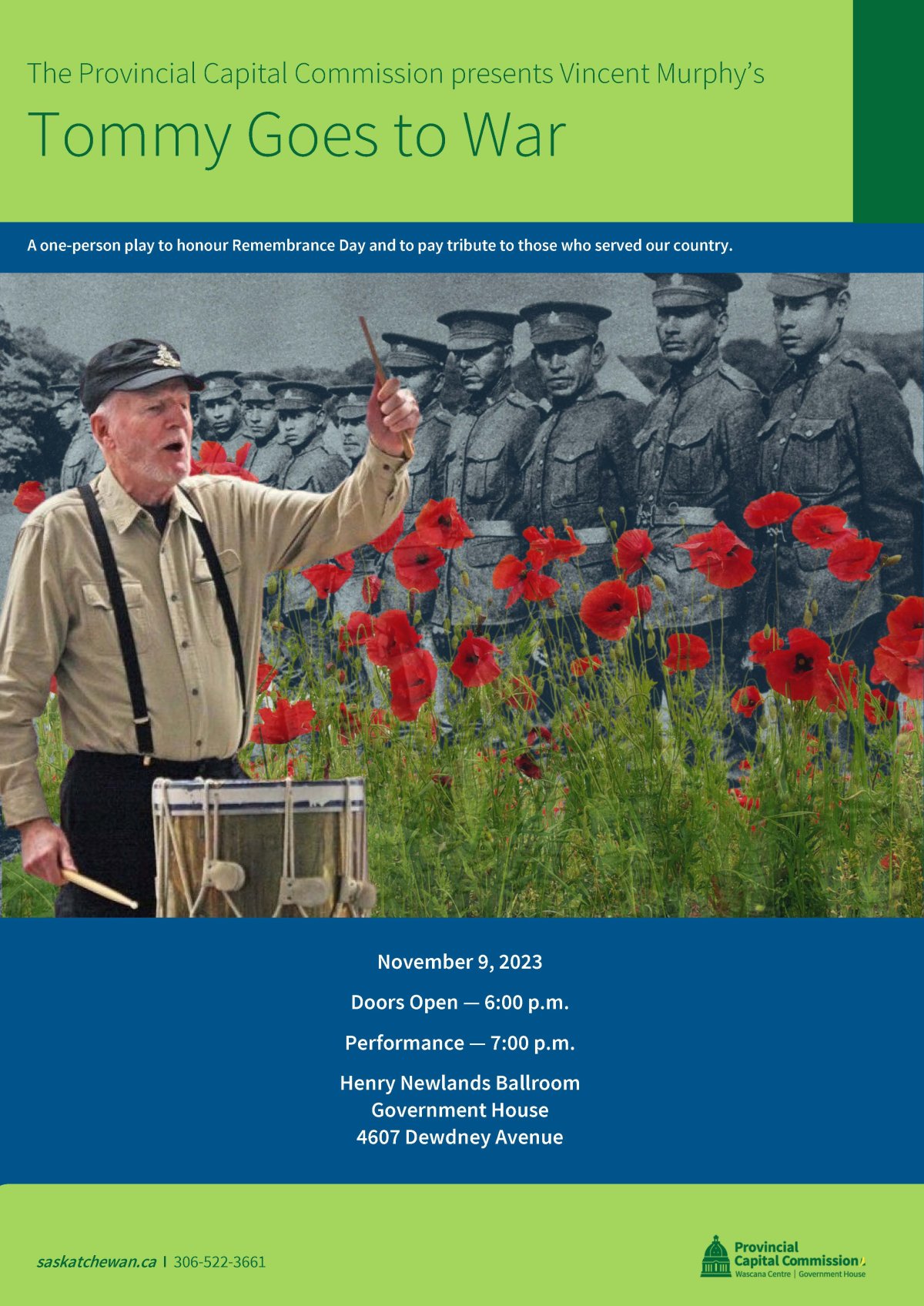 Tommy Goes to War – Remembrance Day Performance - image