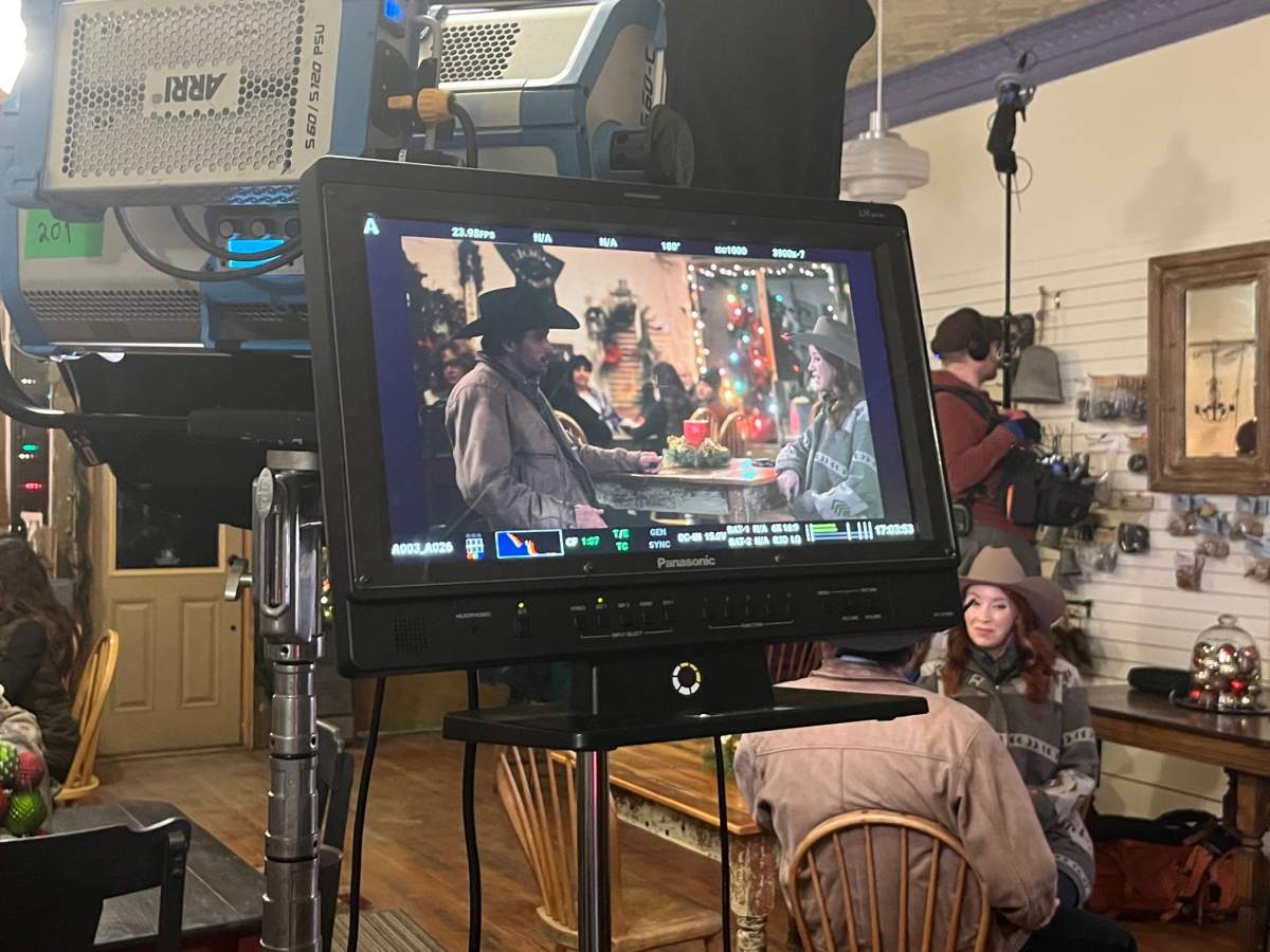 "A Cowboy Christmas" was filmed in Maple Creek, Sask.