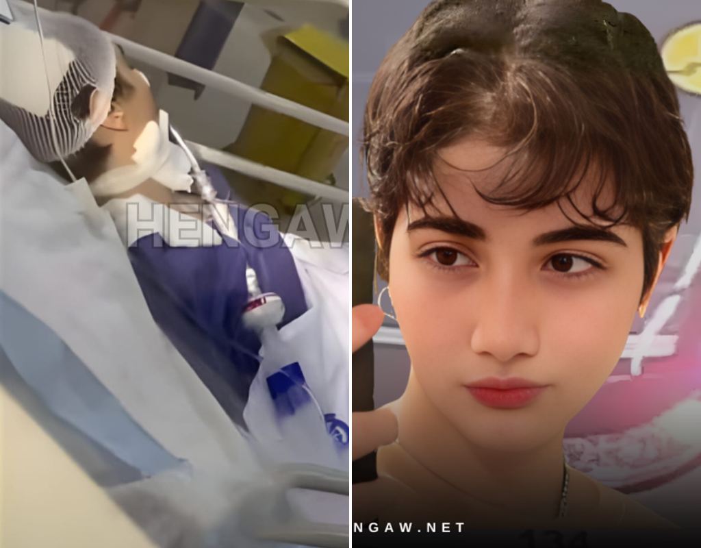 Photos of Armita Geravand shared by human rights organization Hengaw after the 16-year-old was allegedly attacked by morality police in Iran for not wearing a hijab.