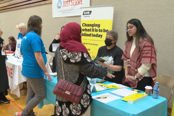 Justserve volunteer fair brings together various communities in Regina