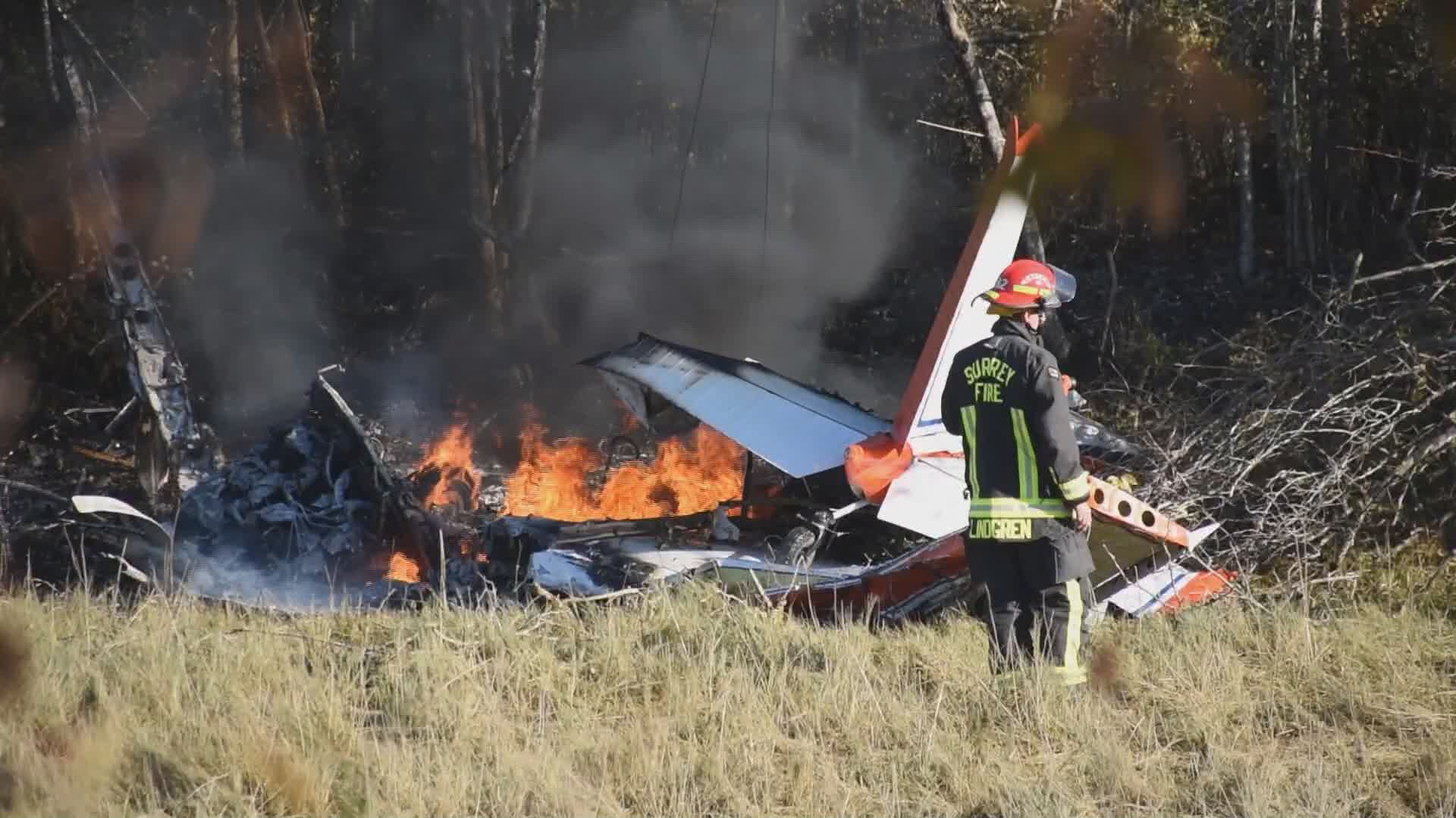 No serious injuries after small plane crashes in South Surrey: RCMP
