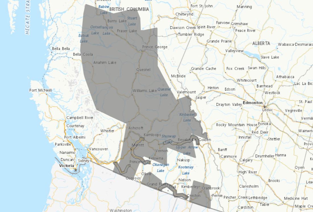 B.C. weather: Freezing rain, snowfall warning issued for Interior - Vimarsana News