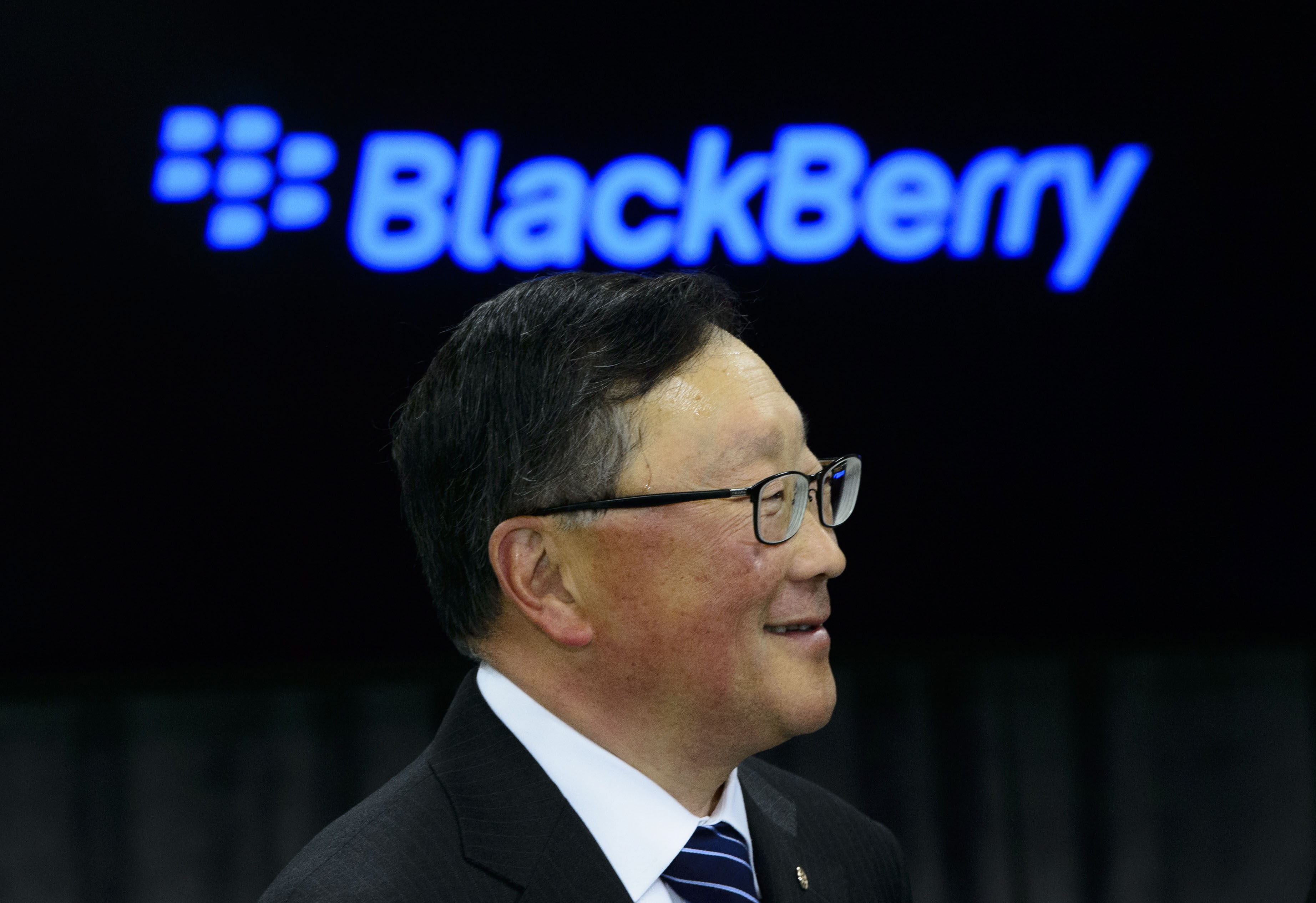 BlackBerry’s John Chen will depart as CEO amid plans to split business