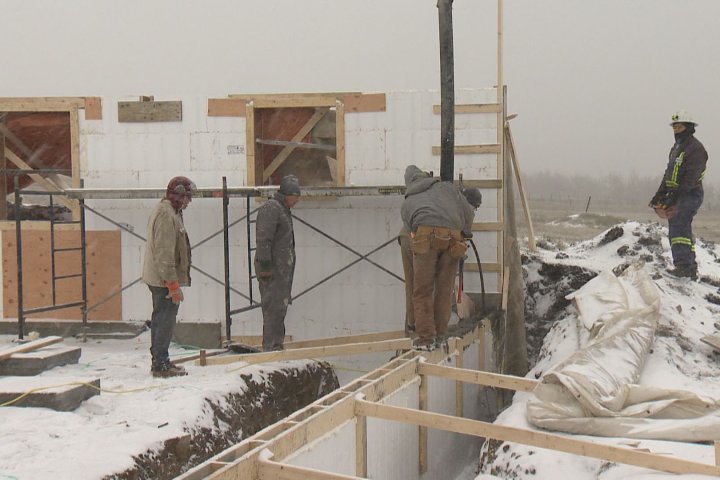 Volunteers build new home for victims of Alberta summer tornado