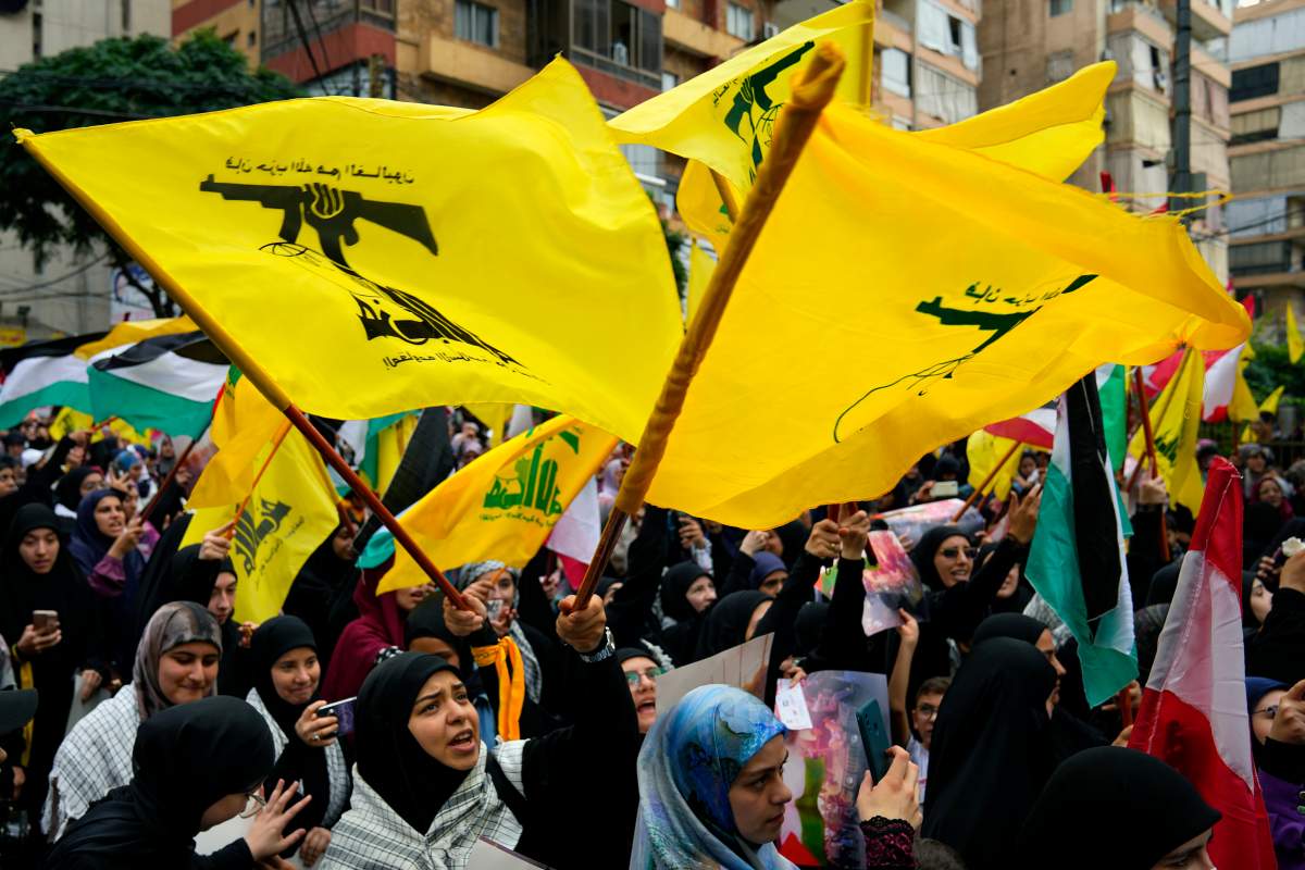 Hezbollah supporters