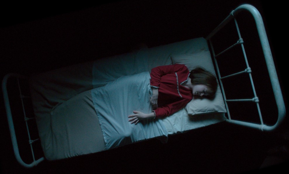 Olivia Booth-Ford as Janet Hodgson in 'The Enfield Poltergeist,' premiering October 27, 2023 on Apple TV+.