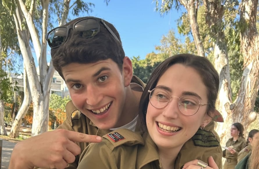 Netta Epstein, 21, left.