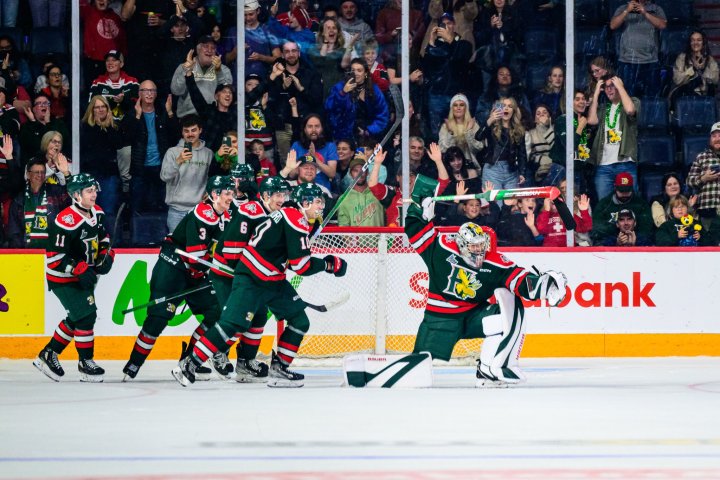 ‘It feels incredible’: Halifax Mooseheads goaltender scores wonder goal, shocks crowd