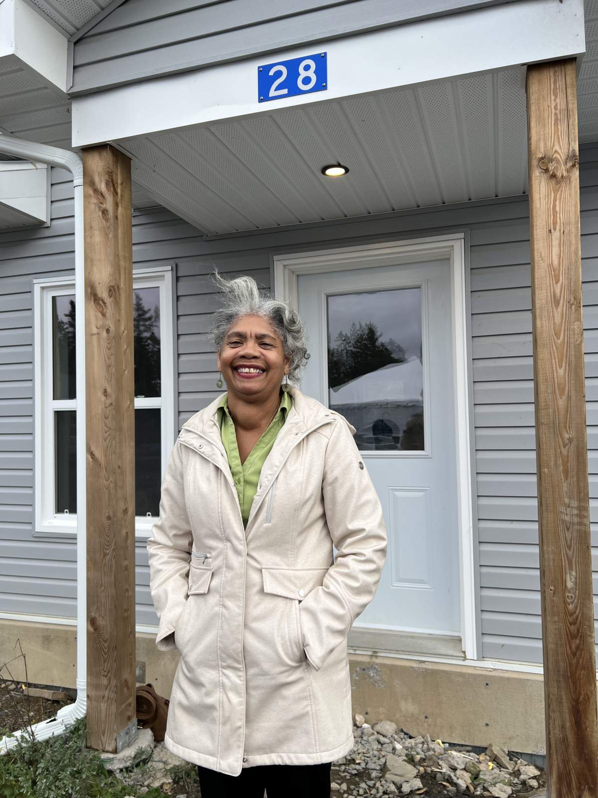 Sunday Miller, the property consultant for Akoma Holdings, says this new housing will give tenants hope and allow them to dream again.