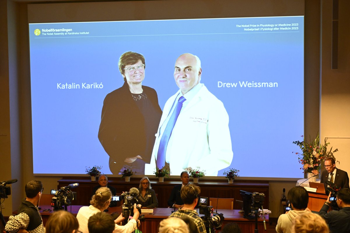 Nobel Prize in medicine awarded to 2 scientists for COVID vaccine discoveries