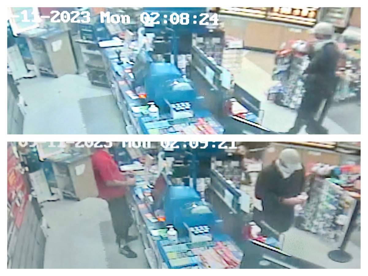 The second suspect used stolen credit cards on Sept. 11, 2023.