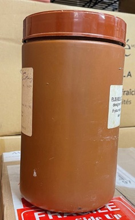 North Vancouver RCMP are seeking the return of these ashes, stolen from a parked vehicle on Saturday.