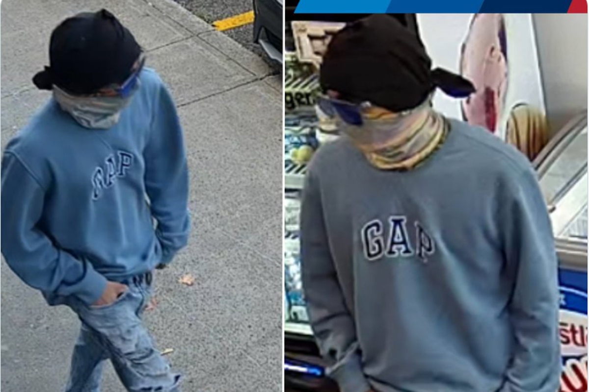Waterloo Regional Police have released images of a man they are looking to speak with in connection to a recent robbery in Kitchener.