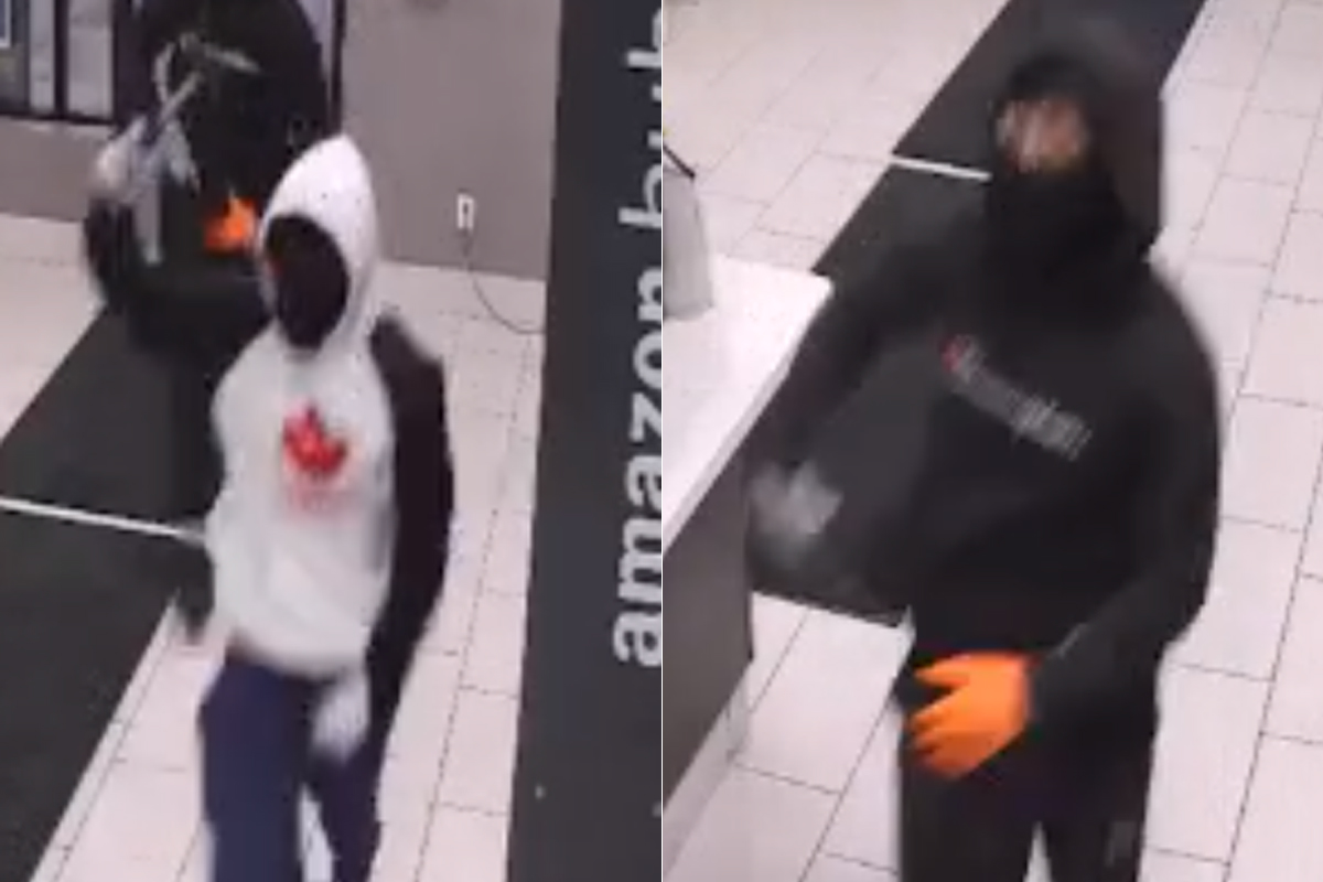 Police are hoping these pictures will lead them to the suspects.