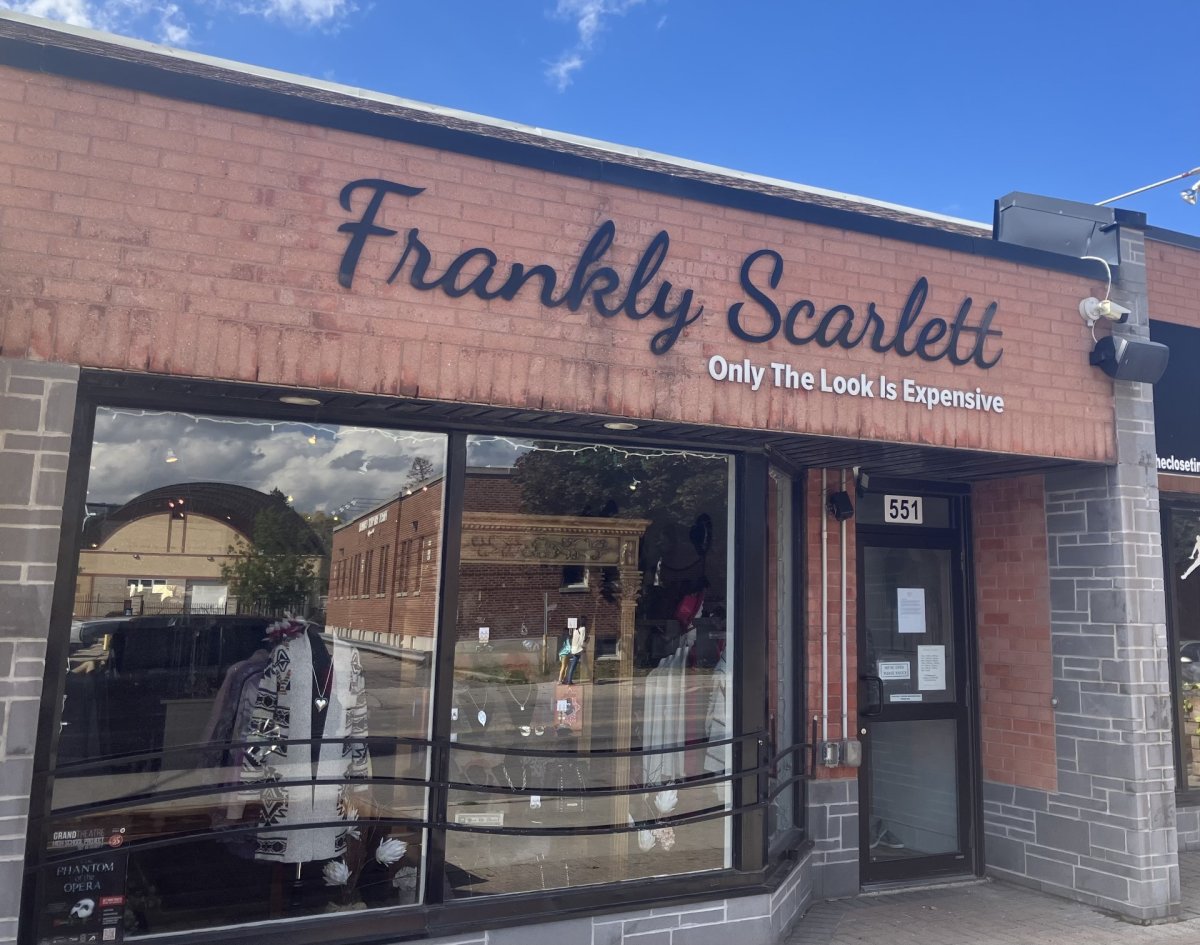 Frankly Scarlett, a women’s boutique with locations in London as well as Port Stanley, announced earlier this week that come December 23rd, its Richmond Row location will be shutting down after six years.