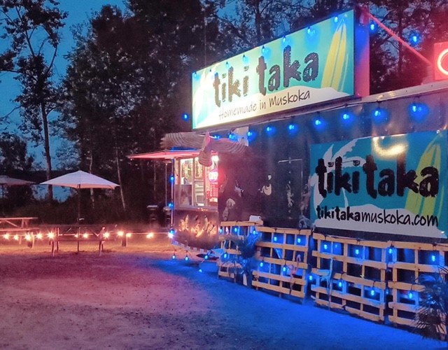 Tiki Taka food truck in Gravenhurst, Ont.