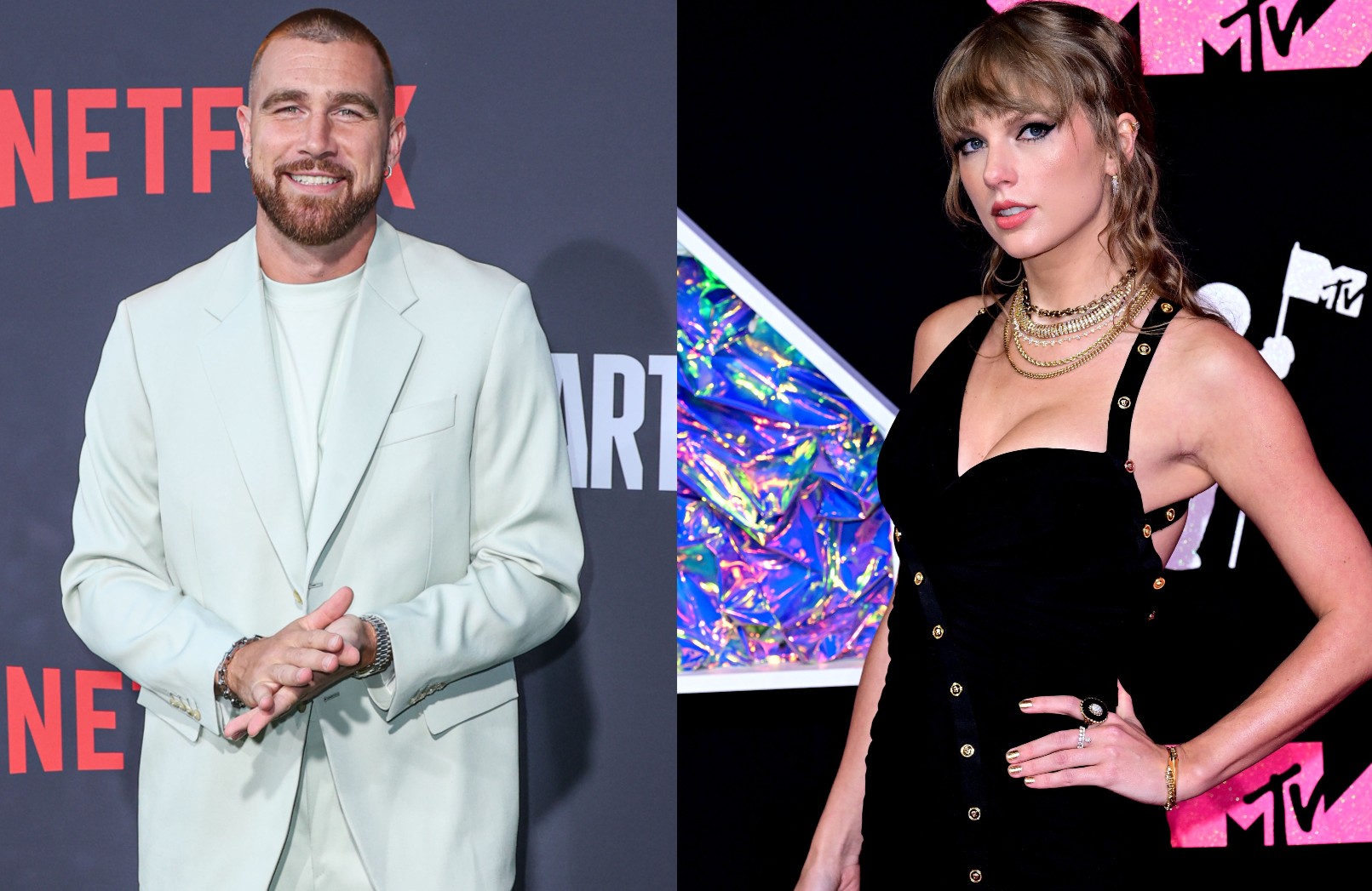 Taylor Swift at Chiefs game with Blake Lively, Ryan Reynolds and Hugh  Jackman