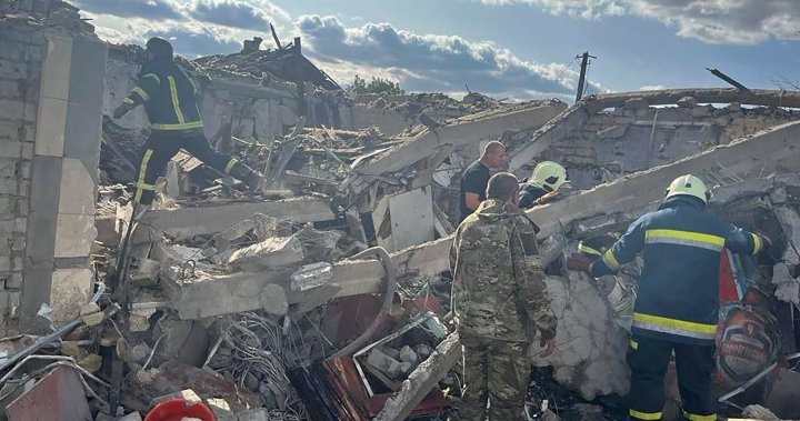 At least 51 civilians dead after Russian rocket hits Ukraine cafe