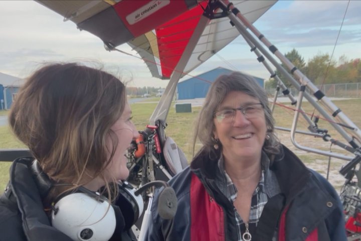 Up in the air: An ultralight flight at Peterborough Airport