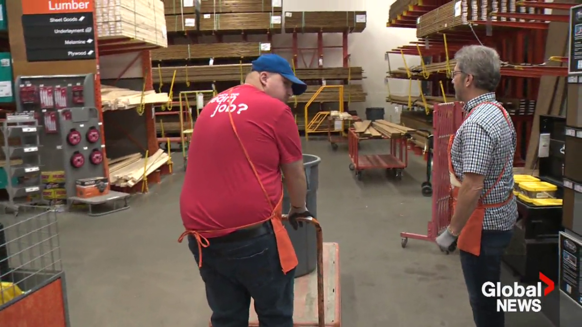 Strathcona County’s Mayor, Rod Frank, spent a day job shadowing Roman Lozowy to help bring awareness to Disability Employment Awareness Month (DEAM).