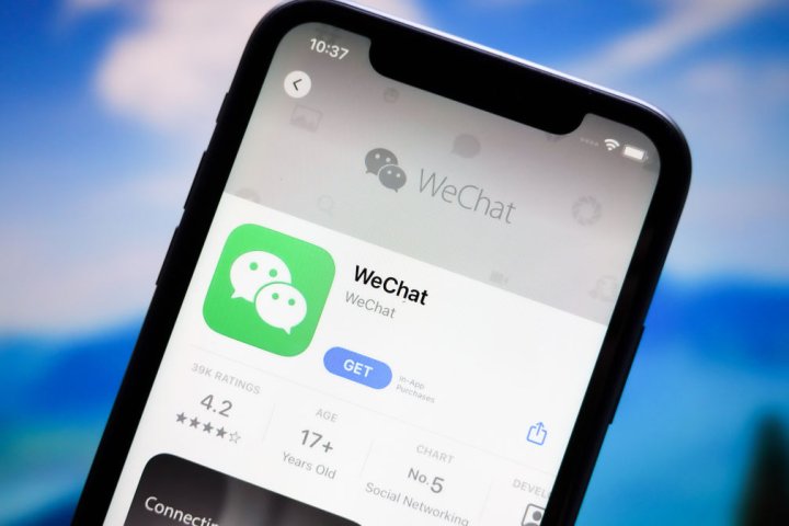 Ottawa bans China’s WeChat, Russian-made app suite from government devices