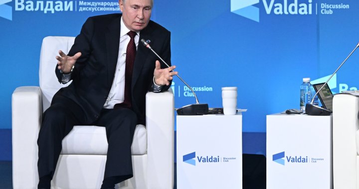 Freeland warns of Russian propaganda after Putin comments on Hunka invite