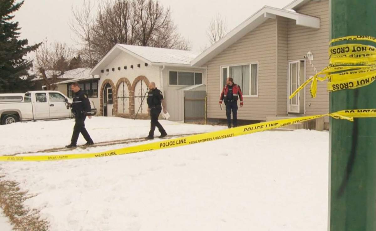 David Dragland sentenced in a Lethbridge courtroom Nov. 1, 2023, for stabbing his wife Shelley to death.