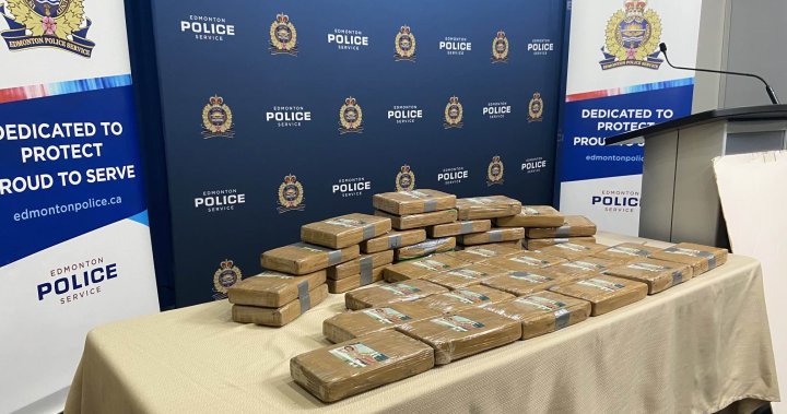 Отложено обвинение за най-голямото изземване на кокаин в историята на полицията в Едмънтън