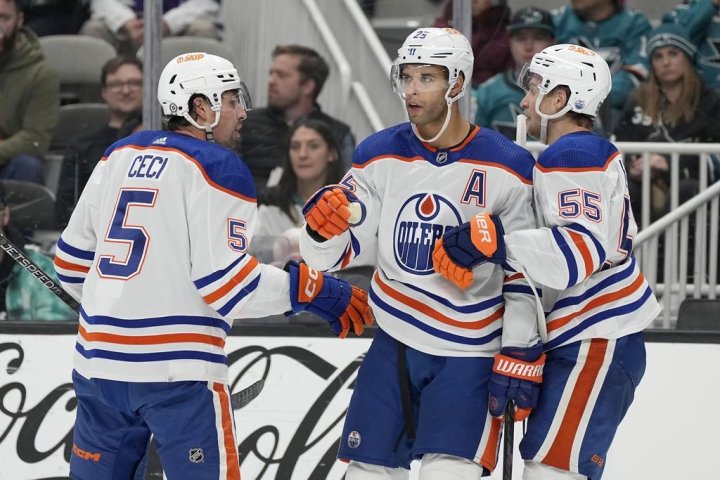 Edmonton Oilers losing streak continues, tied with Sharks for worst in NHL standings