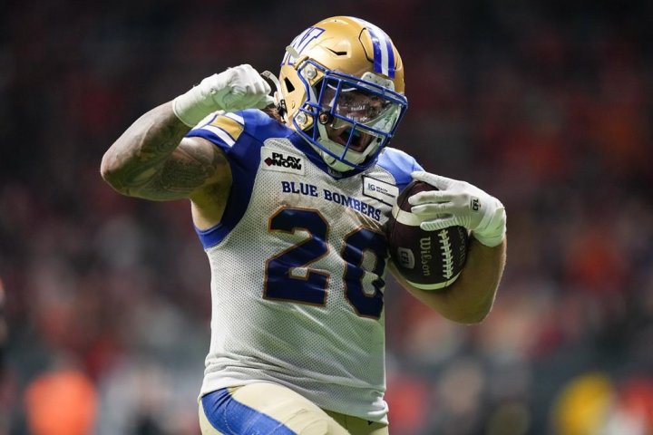 Winnipeg native Oliveira key part of Bombers’ offence heading into Grey Cup Sunday
