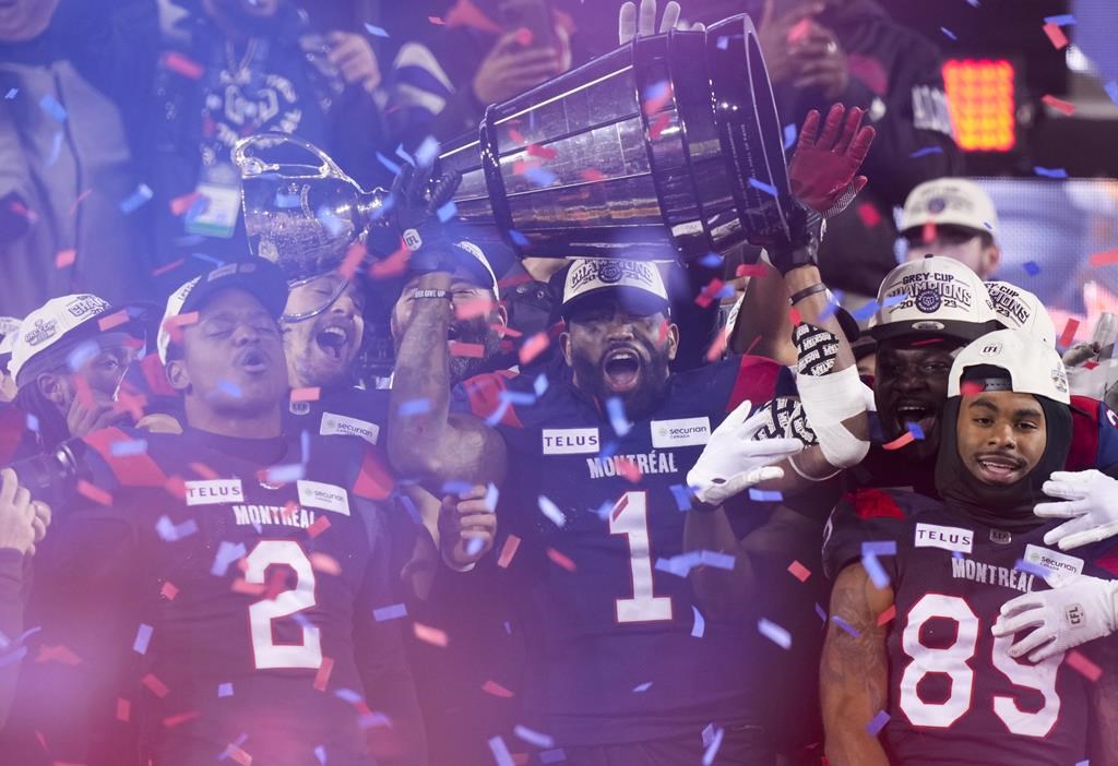 Montreal Alouettes to hoist Grey Cup through the streets in downtown parade - Vimarsana News