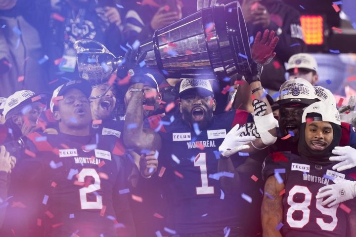 Montreal Alouettes to hoist Grey Cup through the streets in downtown parade