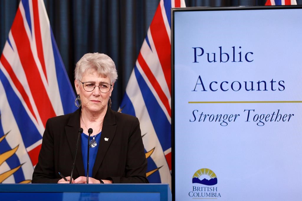 B.C. growth forecast drops to 1% for 2023, but deficit projection improves