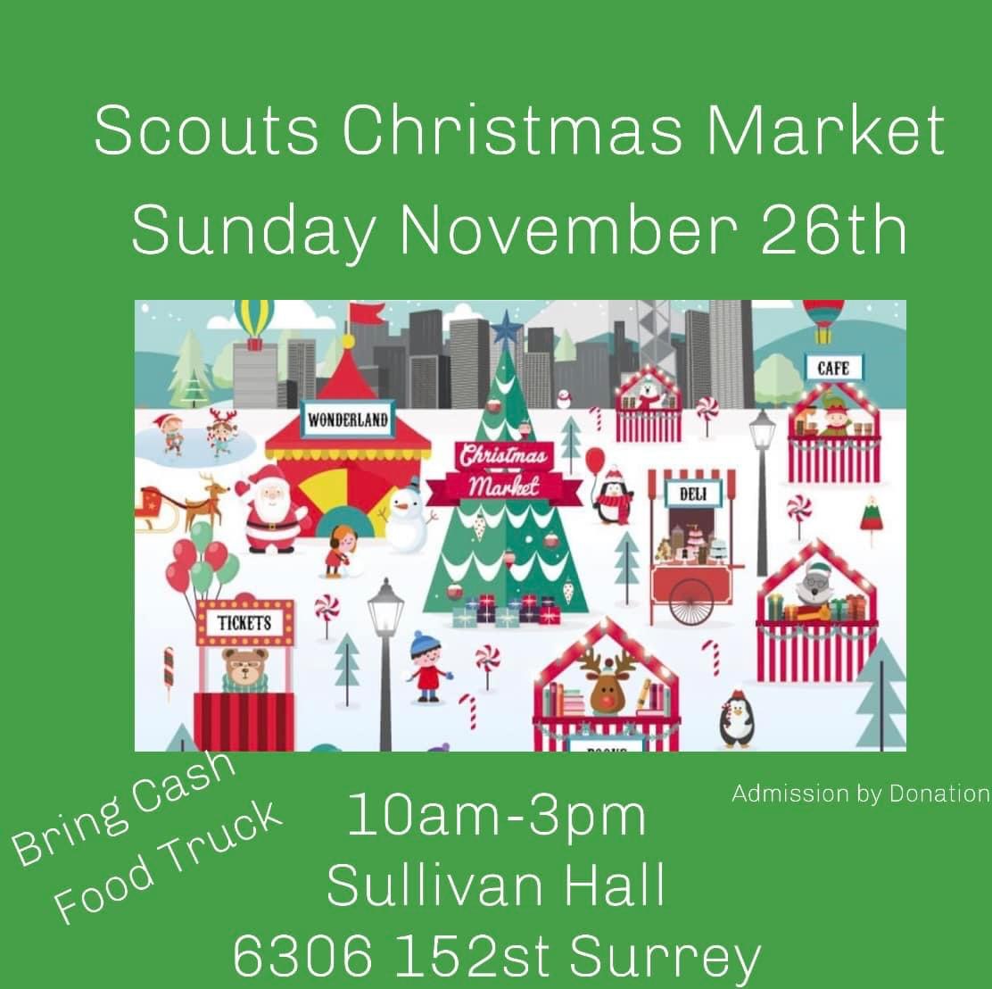 Scouts Christmas Market - image