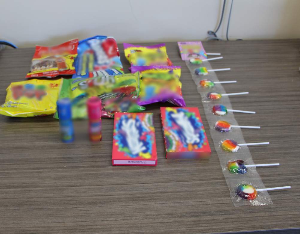 Police said some of the accused showed up with candy, toys, and sexual paraphernalia. 