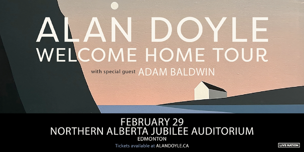 630 CHED Welcomes Alan Doyle - image